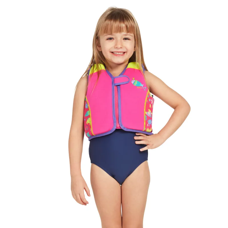 Zoggs Swim Sure Jacket Sea Queen Pink-3